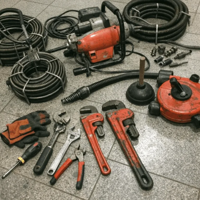 Kupplungen, Düsen und Schutzmaterial für Verstopfungsbeseitigung